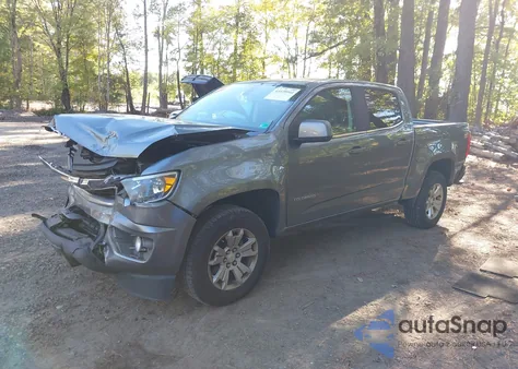 2018 Chevrolet Colorado Lt from USA, damaged, VIN 1GCGSCEA7J1204205
